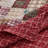 Greenland Home Fashions Oxford Red 2-Piece Twin Size Quilt Set 68x88 + 20x26-1754377399-1822024781