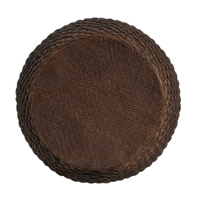 Faux Rattan Side Table For Both Indoor And Outdoor Use/ Handmade Mgo