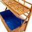 Dakota Fields Adalye 99cm W 240L Water Resistant Acacia Solid Wood Deck Box-311712508