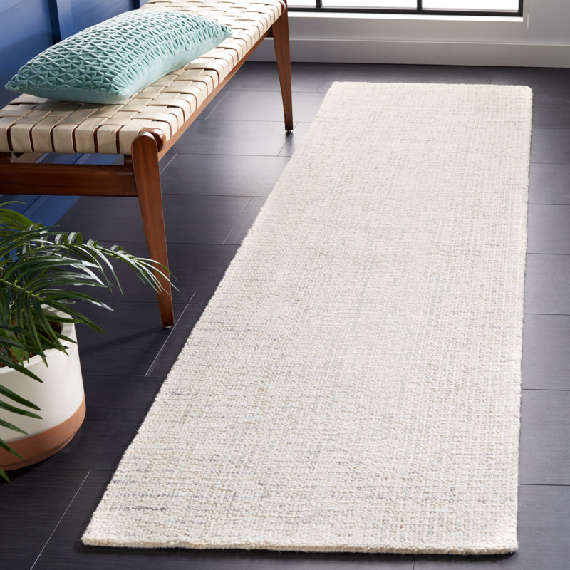 Rheuben Striped Wool Hand Tufted Area Rug, Runner 69 x 183 cm