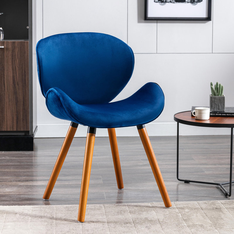 Chaise d'appoint Beeman, Bleu