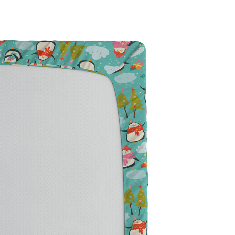 Microfiber Patterned Fitted Sheet, Full Fitted Sheet