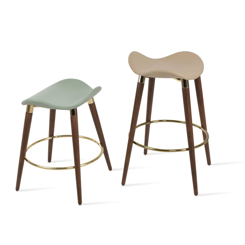 Falcon GZ Wood Stool, Mint, Short Stool (22" Seat Height)