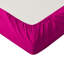 Super Luxury Microfiber 25 cm Plain Fitted Sheet -449979415-449979436