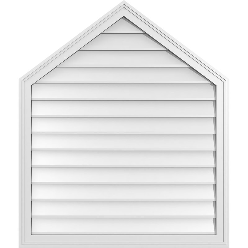 Ventilé pignon non-fonctionnel Signature, H 40 po x l 34 po x P 1,5 po
