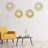 Ensemble de 4 miroirs suspendus Darquez-848233480