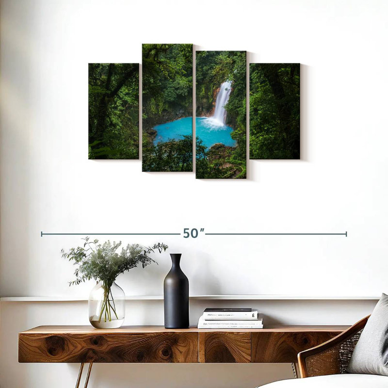 Cascade Alvord Rio Celeste, H 22 po x l 36 po