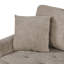 Canapé-lit escamotable en forme de L 82,6 po avec roulettes, ports USB, prises de courant pour le salon, kaki-1324072391