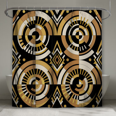 Rideaux de douche Art Deco