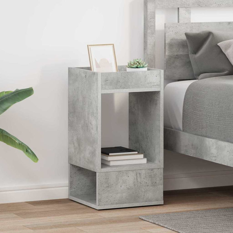 End Table, Concrete Grey