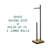 3-Roll, Fingertip, 1-Roll Dispenser Base Accent Freestanding Reserves-113915522