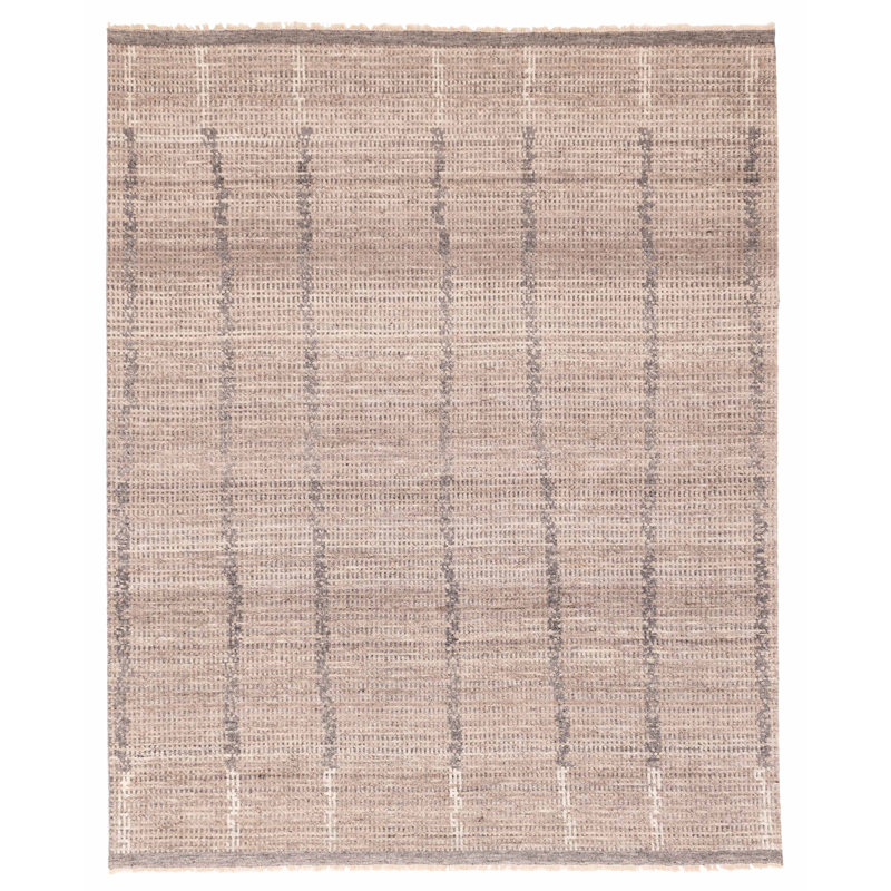Tapis brun clair Tangier 8 pi 3 po x 10 pi 1 po