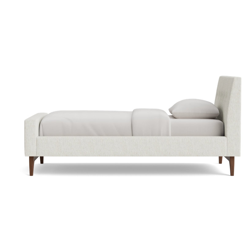 Tyler Bed, King, Performance Weave - Snow