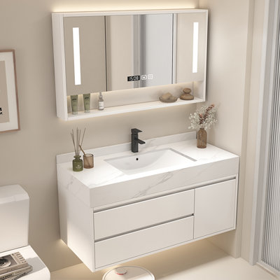 Light luxury style fashion bathroom cabinet