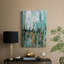 Abstrait forêt turquoise I - galerie Cavas sur mesure-2115640573