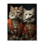 Gracieuse horloge murale Cat-99637829