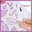 Rideaux de douche mauve mauve très longs-1154113707