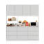 Grande armoire de rangement pour garde-manger de 79 po de hauteur