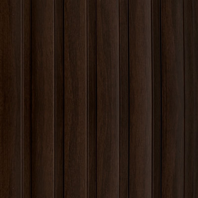 Large Slats 112" L x 9.5" W x 0.5" D Polystyrene Glue-up Wood Slat Walls 220.5 sq.ft.