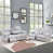 Gray White Microfiber selected