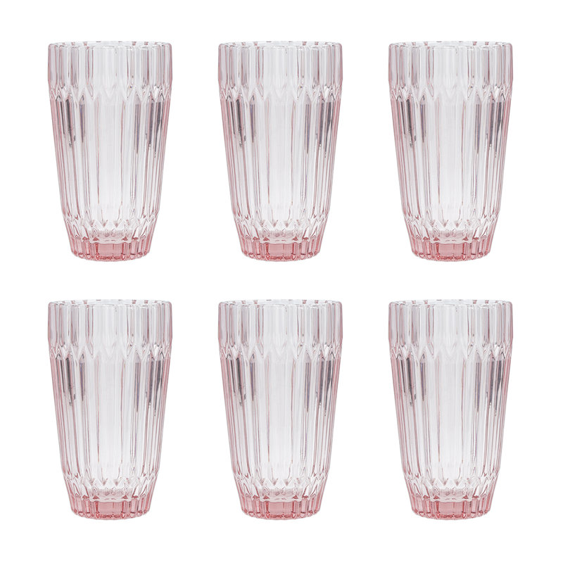 Dinnerware Set - Service for 6, Pink