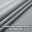 100% Linen Blackout Eyelet Curtain Panels - Premium Thermal, Total Blackout Window Drapes-942584269-942584315