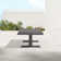 Adjustable Height 55" X 31" Outdoor Dining Table