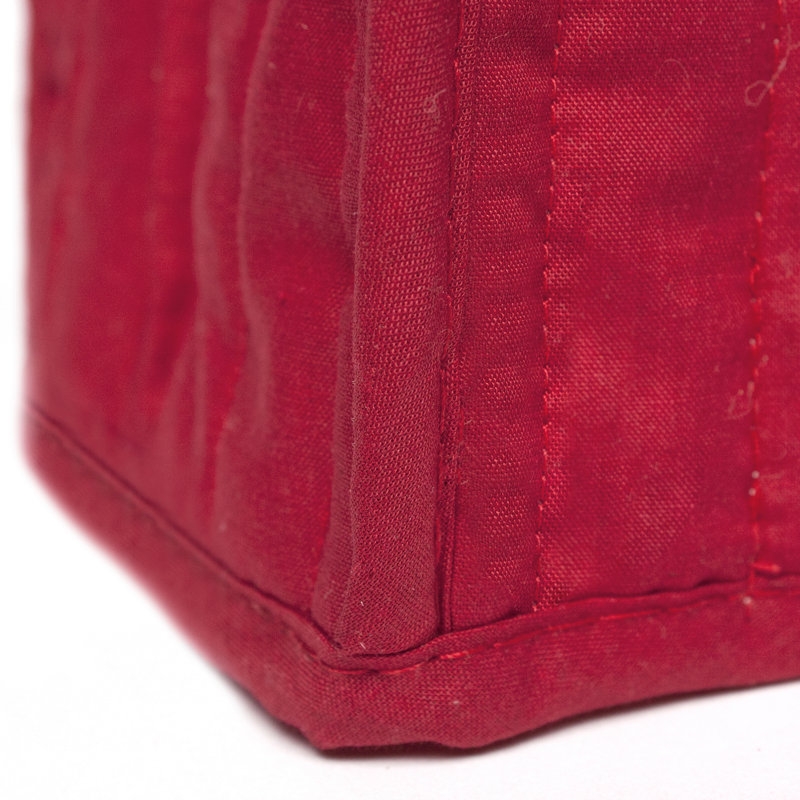 Housse universelle pour grille-pain à deux tranches, Rouge vif