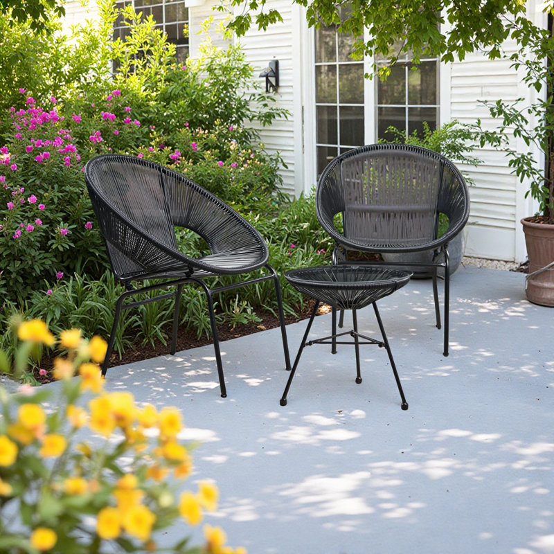 3 Piece Rattan Seating Group