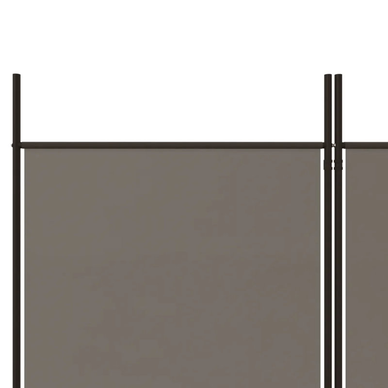Kahleo Room Divider, 5, 200cm H x 200cm W, Anthracite