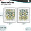Layered Ivy Hanging Botanicals, ensemble de 2 reproductions encadrées sous verre encadrées, design par Marcus Prime-1817363232-1817363237