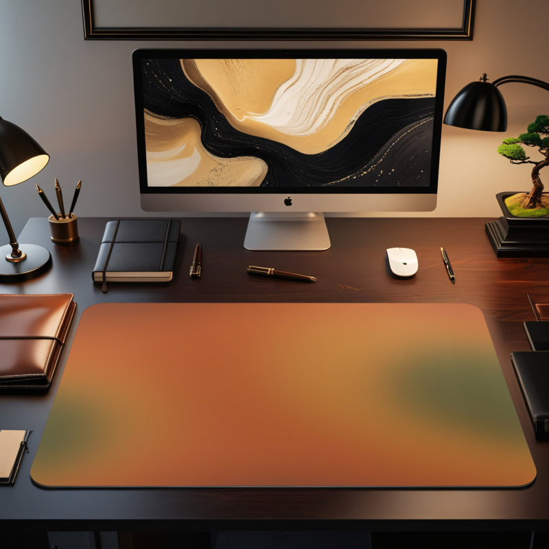 Polyester Desk Pad, 31.5x15.5