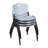Cain Square X-Base Breakroom Table & 4 M Stack Chairs-32520489