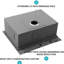 Évier de cuisine encastré 30 po en acier inoxydable de calibre 16 avec station de travail simple avec résistance à l'usure et à la rouille, conception de drainage efficace, ensemble de 5 accessoires, dispositif de réduction du bruit