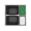 Poubelle rétractable en acier Rev-A-Shelf-115786868-104615434