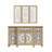 59'' W Openwork Carved Design Sideboard With Drawer