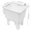 Lavabo portatif en plastique pour vadrouille, piscine pour salle de lavage, garage