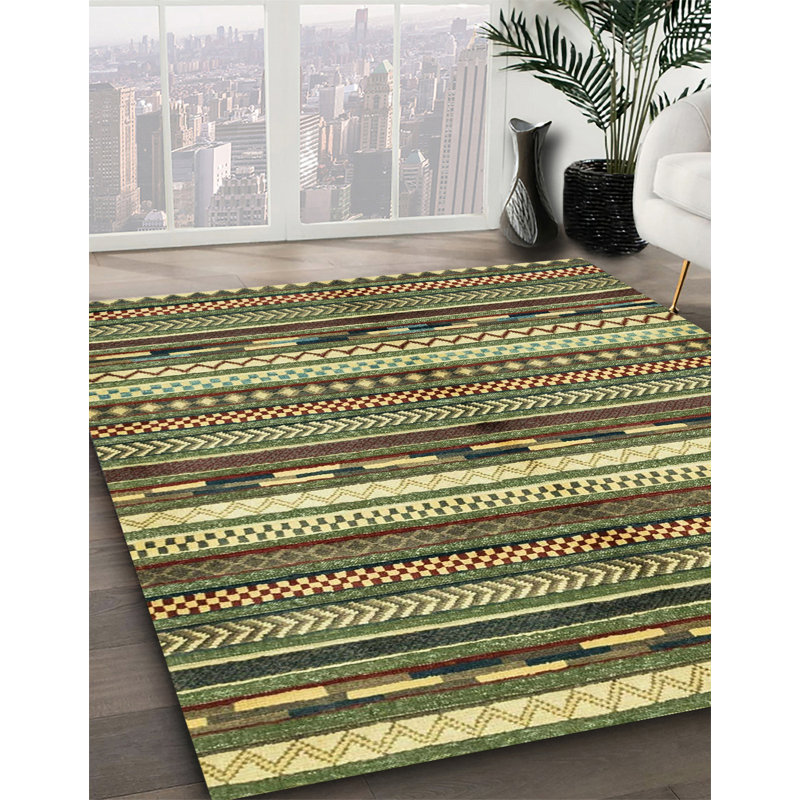 Abstract Indoor Rug, Rectangle 7' x 9'