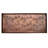 Antique Copper Pine Cone 30 in. x 13 in. Indoor Boot Tray