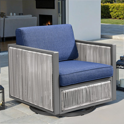 Trinie Outdoor Glider Chair by Latitude Run