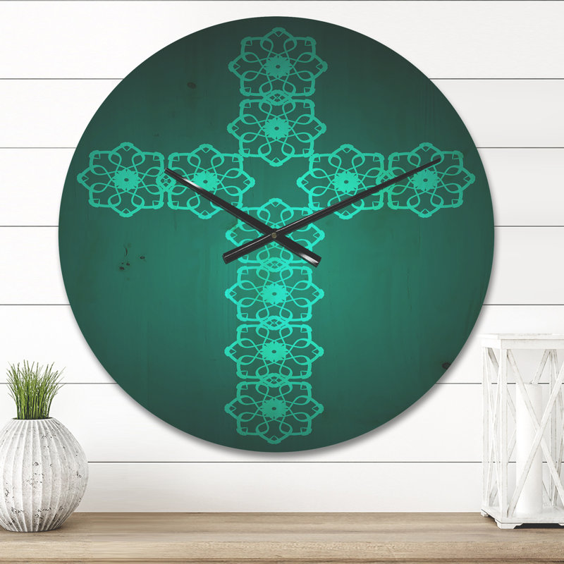 Horloge murale Turquoise, Petit
