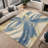 Machine Washable Indoor/Outdoor Lockway ACN2421 Abstract Rug-1892643717