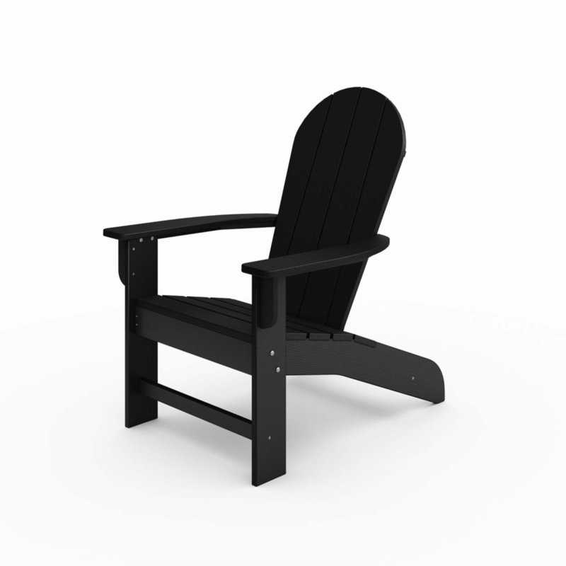 Chaise Adirondack, Noir