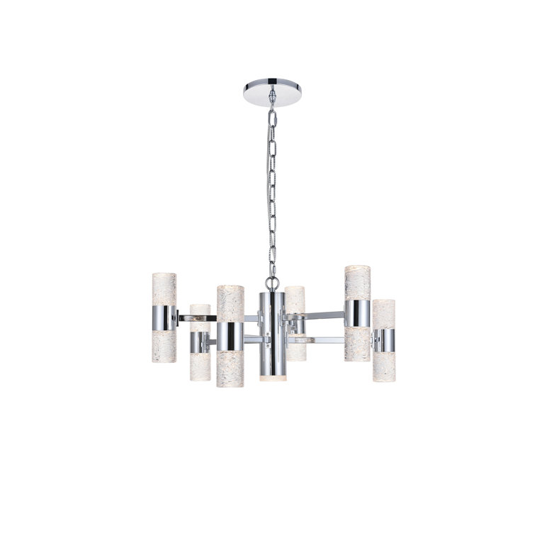 Goodwater 13 - Light Dimmable LED Sputnik Modern Linear Chandelier