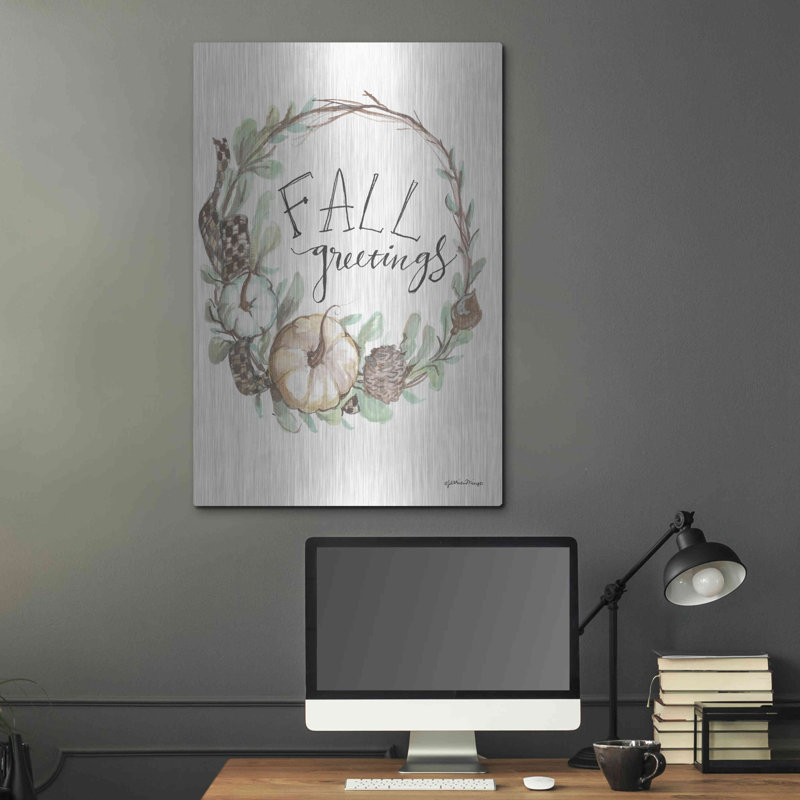 «Fall Greetings» par Jessica Mingo, H 36 po x l 24 po