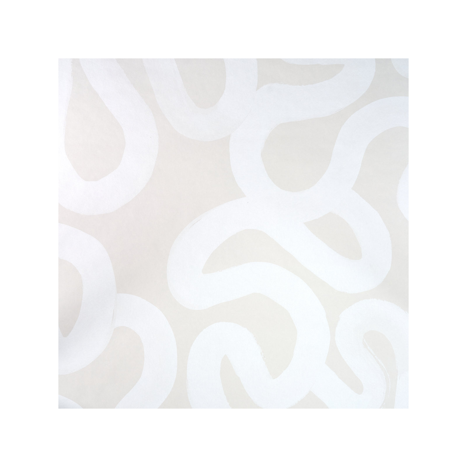 Schumacher x Hadiya Williams Trace Wallpaper, Sesame
