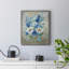 Toile encadrée de qualité supérieure Blue Garden II - prête à être accrochée-175331382-175331370