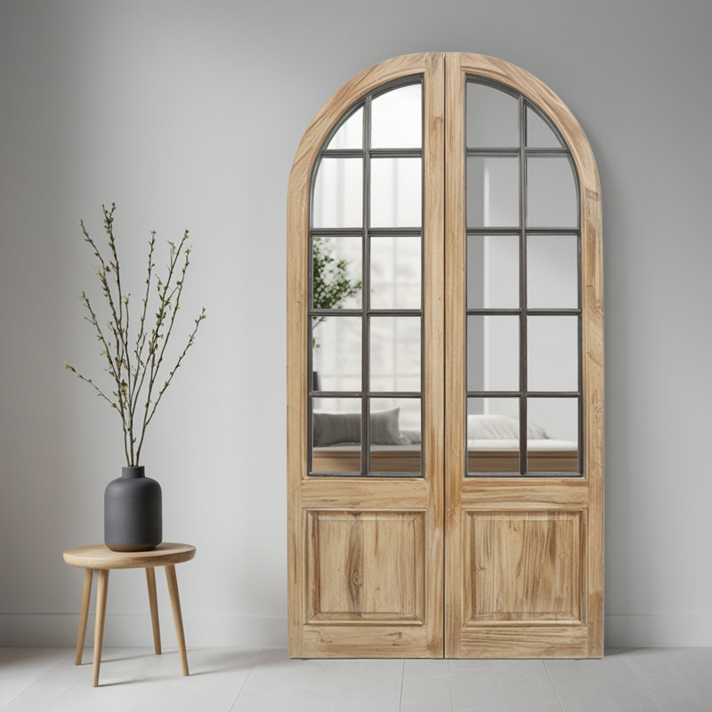 Farmhouse Window Pane Mirror,Set of 2