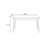 Simple Rectangular Solid Wood Dining Table-1822724733
