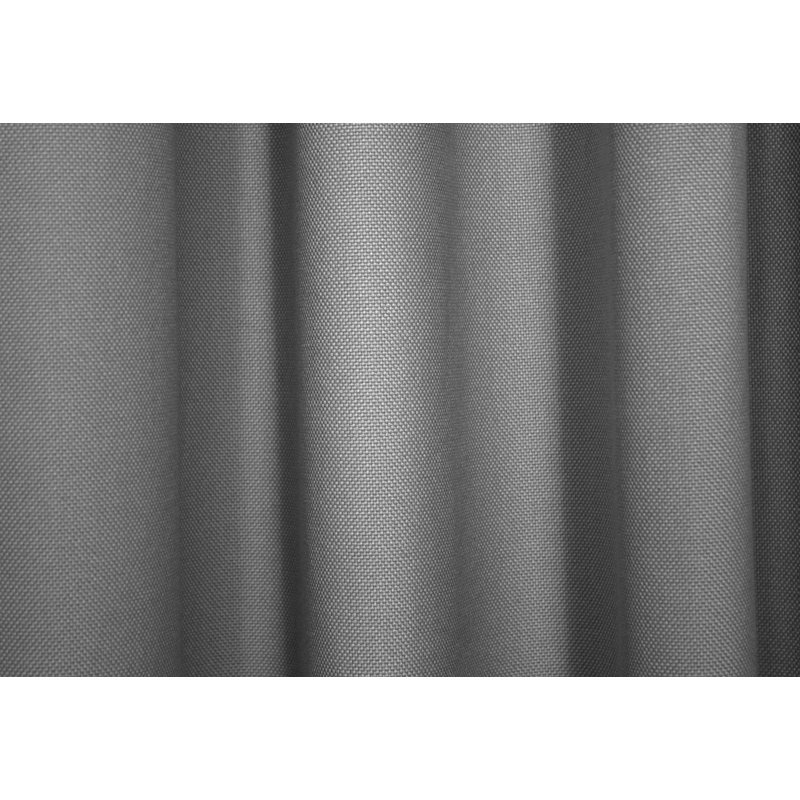 Eisenhauer Cotton Room Darkening Curtain Single Panel, 130cm Width x 225cm Drop, Dark Grey